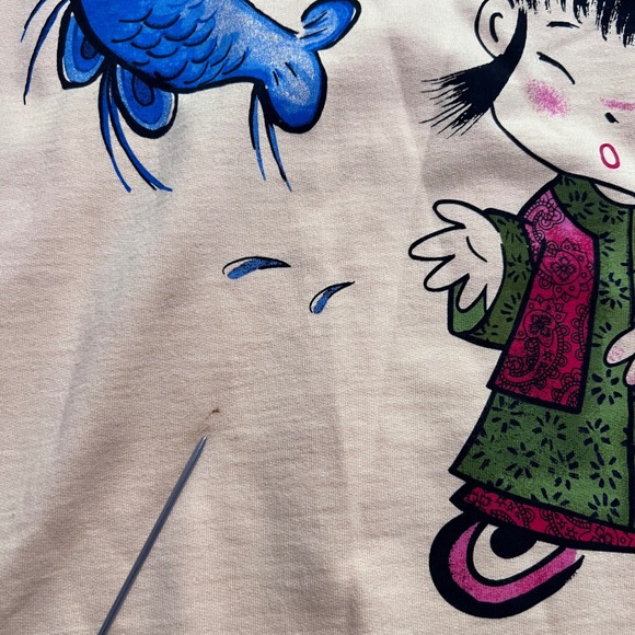 Spa by Chico's Embellished Jacket Full Zip Graphic Cotton Blend Women's - Picture 3 of 12